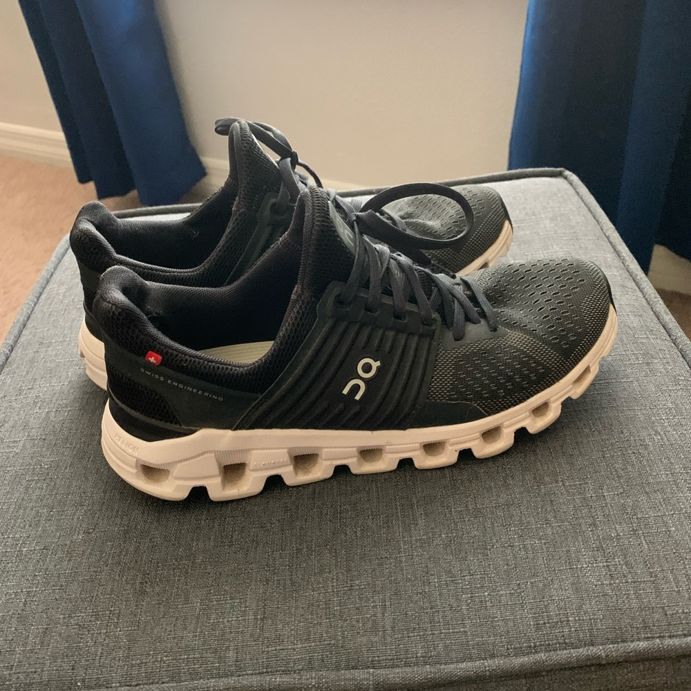On cloud shoes